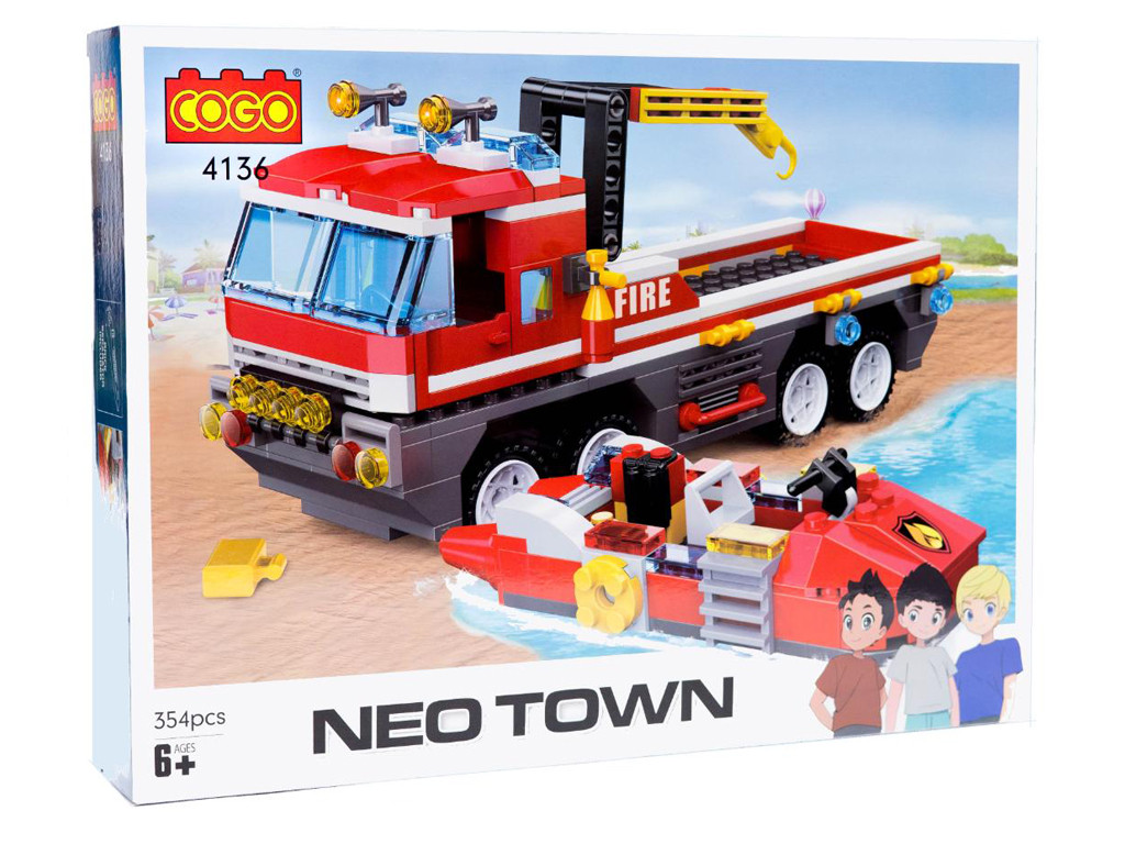 Конструктор Місто, Пляжний патруль, 464 деталі 4136, фото 1