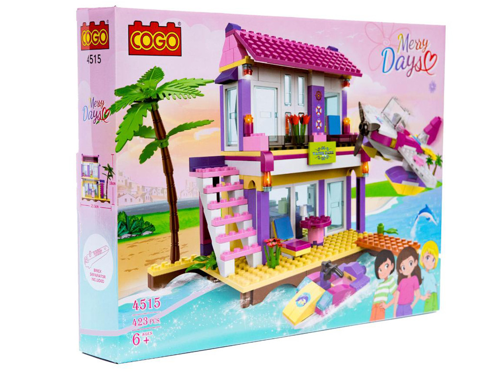 Конструктор Дівчатка, Рятувальники, 423 деталі 4515, фото 1