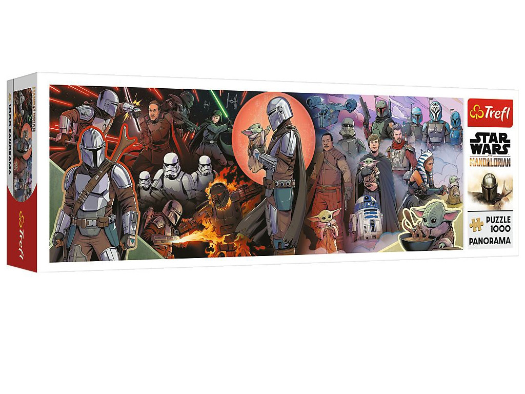 Пазли Панорама Пригоди мандалорця, 1000 елементів, Trefl 29052, фото 1