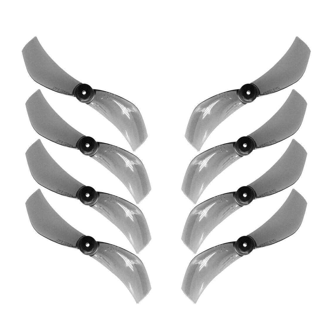 Gemfan 1610 40 мм 2 лопаті (1 мм вал) для дрона BetaFPV Air75 (8 шт, Clear Gray)