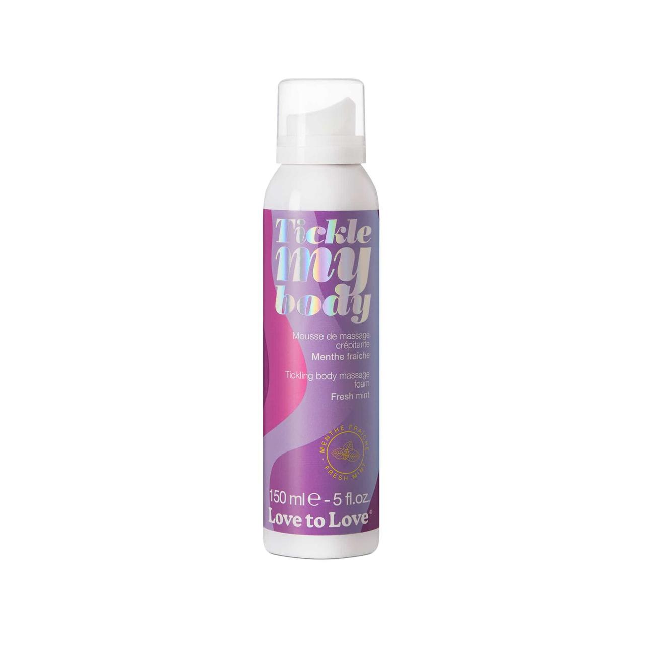 Масажна піна з ментолом Love To Love TICKLE MY BODY Fresh Mint, 150 мл.