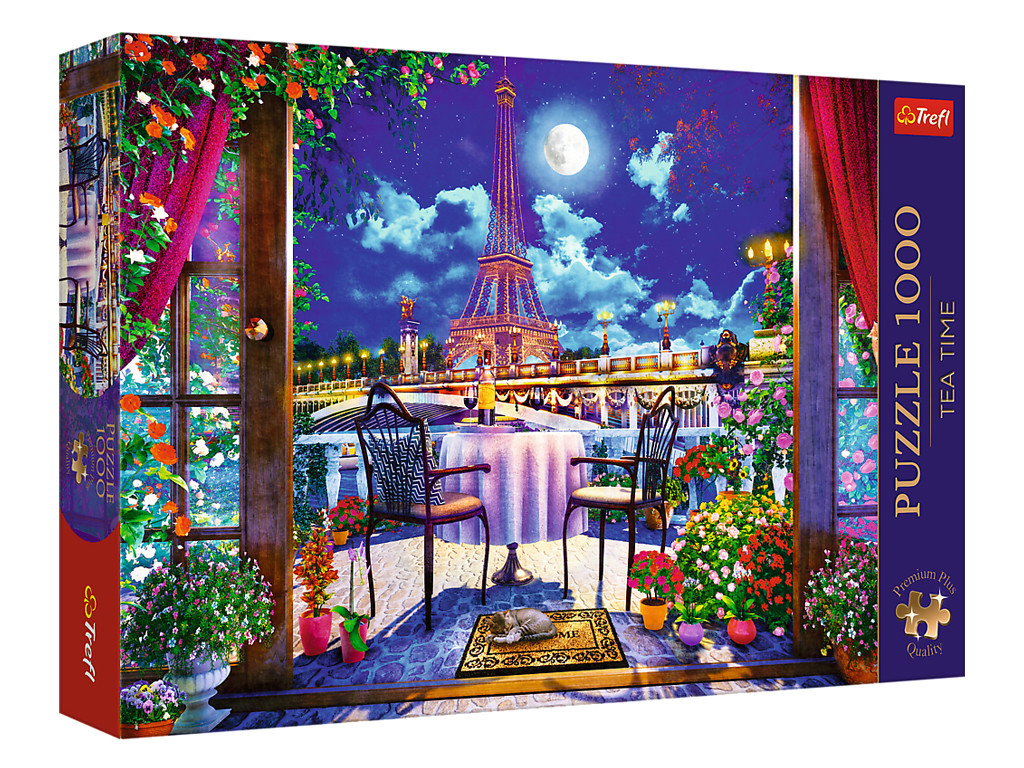 Пазли Париж у місячному світлі, 1000 елементів 10843, фото 1