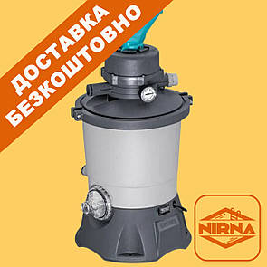 Фільтраційна установка BestWay FlowClear 58515, 3.0 м3/год. Пісочний (піщаний) фільтр для каркасного басейну до 8,0 м3
