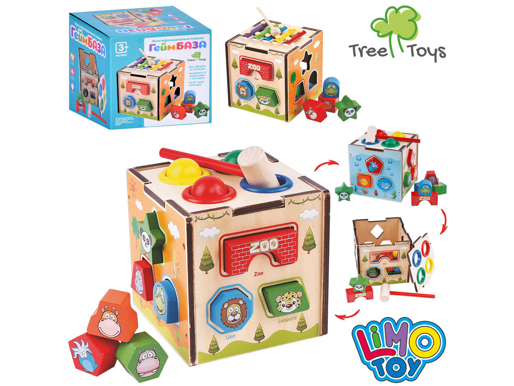 Дерев&#039;яна іграшка Центр розвиваючий Tree Toys MD 0840