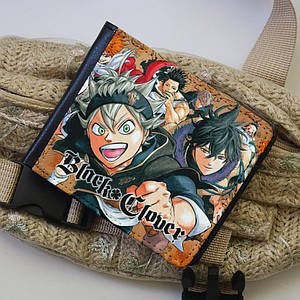 Гаманець Чорний Клевер "Rage" / Black Clover