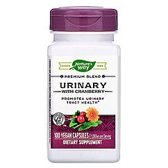 Журавлина для сечових шляхів, Urinary with Cranberry, Nature's Way, 1260 мг, 100 капсул