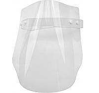 Защитный щиток экран маска для лица прозрачный пластик 36х32 см E30855 5 шт