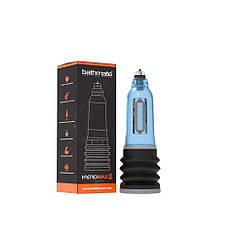 Гідропомпа Bathmate Hydromax 5 Blue, для члена завдовжки від 7,5 до 12,5см, діаметр до 4,5 см, фото 4