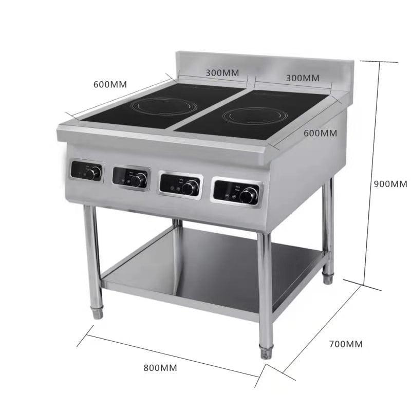 Професійна індукційна плита підлогова Ewt Inox AMTCD401N