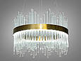 Кришталева світлодіодна люстра, 90 Вт, бронза, фото 2