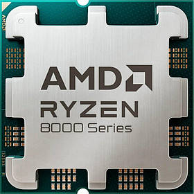 AMD Центральний процесор Ryzen 5 8400F 6C/12T 4.2/4.7GHz Boost 16Mb AM5 65W w/o cooler TRAY