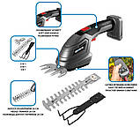 Graphite Ножиці для трави акумуляторні Energy+ 18В ріжуча частина 20см крок різу 8мм 1.09кг без АКБ та ЗП, фото 5