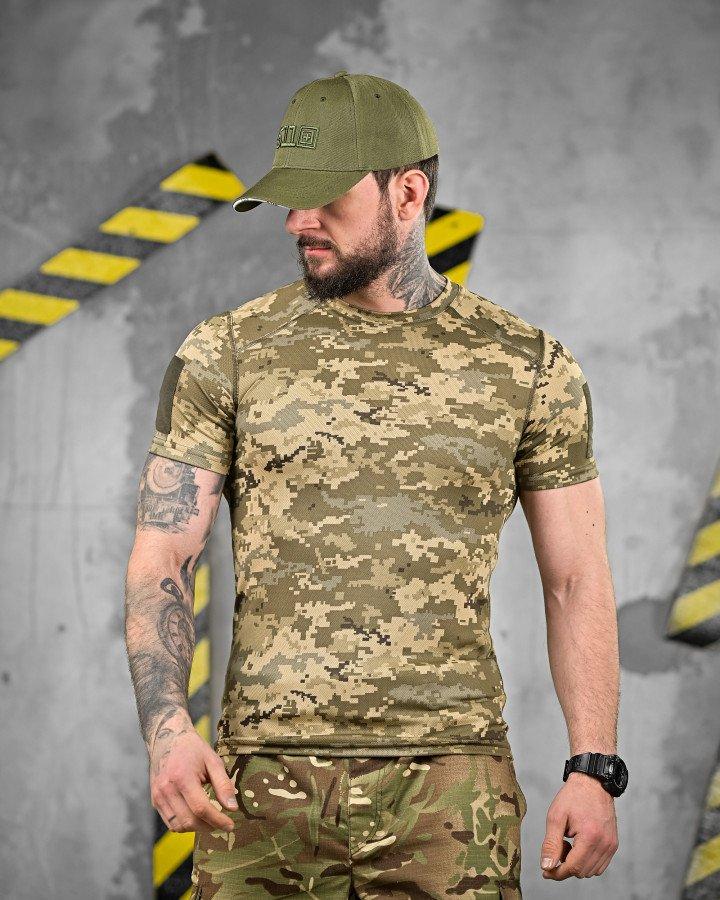 Тактична футболка hermit піксель coolpass (хороша якість)ВТ1168, фото 1