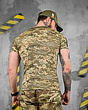 Тактична футболка hermit піксель coolpass (хороша якість)ВТ1168, фото 3