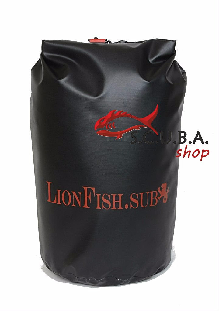 Гермомешок LionFish 95 л + ручка і дві плечові лямки для перенесення (BL-395)