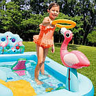 Надувний ігровий центр з басейном 257 х 216 х 84 см і гіркою на 493 л Intex 57161 Пригоди в джунглях, фото 4