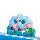 Надувний ігровий центр з басейном 257 х 216 х 84 см і гіркою на 493 л Intex 57161 Пригоди в джунглях, фото 7