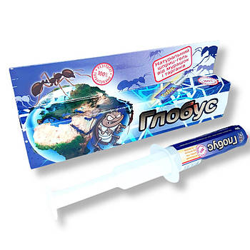 Гель Глобус від тарганів і мурах гель 30 мл.