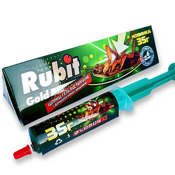 Рубіт Голд Rubit Gold шприц-гель від тарганів і мурах 35 г