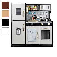 Кухня дерев'яна дитяча Kruzzel звук + світло + аксесуари для дітей R_2506