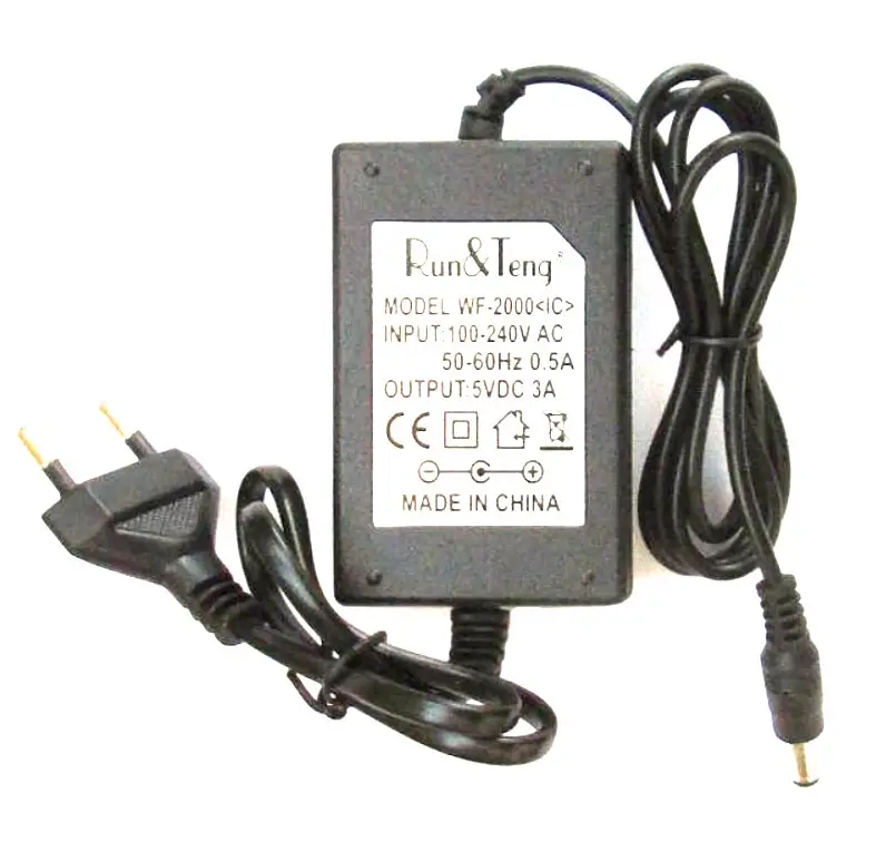Блок живлення 5V 3A (5.5х2.5 мм) | Універсальний адаптер живлення для гаджетів, фото 1