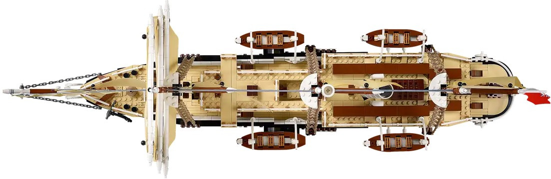 Блоковий конструктор LEGO Icons Корабель Витривалість (10335)
