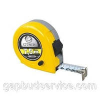 Рулетка вимірювальна 5 м х 19 мм автостоп + магніт