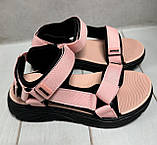 Стильні дитячі босоніжки bbt для дівчинки рожеві 31-34, фото 2