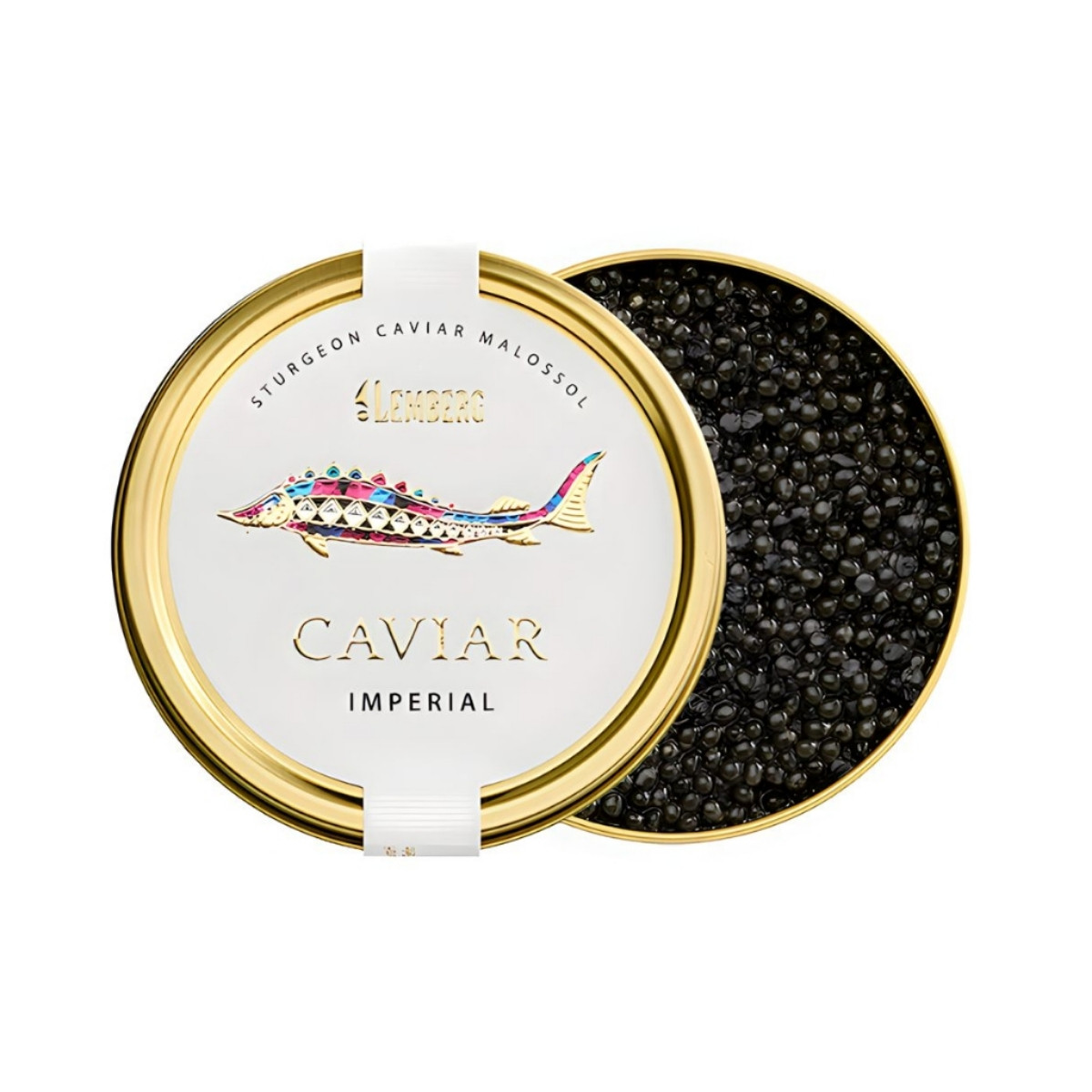 Ікра чорна Lemberg Aquakultur аквакультура 100 г - фото 1 - id-p2571436778