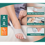 Бандаж для вальгусної стопи з металевою пластиною та регулюванням натягу р.L, фото 4