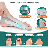 Бандаж для вальгусної стопи з металевою пластиною та регулюванням натягу р.L, фото 5