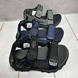 Стильні дитячі босоніжки eebb для хлопчика сірі 28-29, фото 3