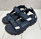 Стильні дитячі босоніжки eebb для хлопчика сині 31-34, фото 3