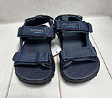 Стильні дитячі босоніжки eebb для хлопчика сині 28-29, фото 3