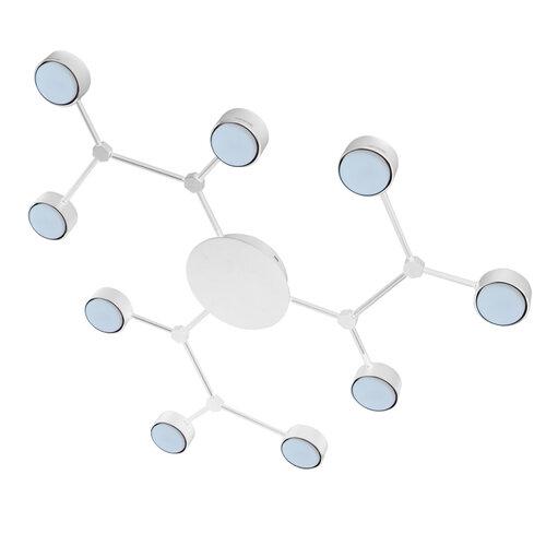 Світильник стельовий люстра ETRON Orion X GX53 9x15Вт білий 1-EDR-8479, фото 1