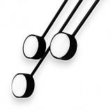 Світильник стельовий люстра ETRON Radiant GX53 8x15Вт чорний 1-EDR-8452, фото 6