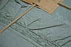 Постільна білизна Limasso Stonewashed Francesca 200 х 220 см  Natural Green, фото 8