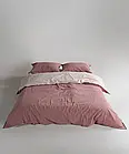 Постільна білизна Limasso Stonewashed Essualte 200 х 220 см Pristine - Old Rose, фото 3