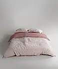 Постільна білизна Limasso Stonewashed Essualte 200 х 220 см Pristine - Old Rose, фото 4