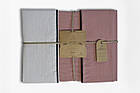 Постільна білизна Limasso Stonewashed Essualte 200 х 220 см Pristine - Old Rose, фото 9