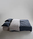 Постільна білизна Limasso Stonewashed Essualte 200 х 220 см Natural Cream - Natural Grey, фото 4