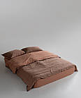 Постільна білизна Limasso Stonewashed Essualte 200 х 220 см Commenser - Woodsmoke, фото 5