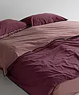 Постільна білизна Limasso Stonewashed Essualte 200 х 220 см Old Rose - Rasberry, фото 7