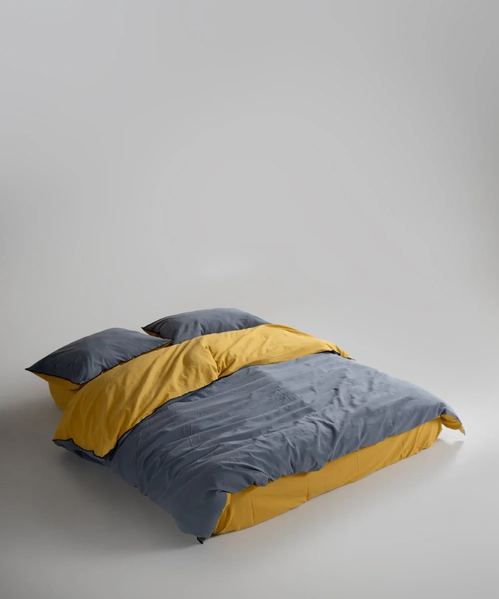 Постільна білизна Limasso Stonewashed Essualte 200 х 220 см Honey - Castle Rock