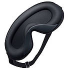 Маска для сну Silenta Memory 3D Чорна, фото 5