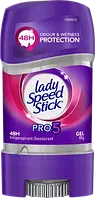 Дезодорант гелевий Lady Speed Stick "Pro 5 in 1" (65г.)