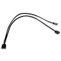 Alphacool Y-Splitter aRGB 3-pin to 2x 3-pin 30 см
