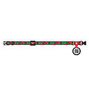 Нашийник нейлон 20-30 см 10 мм Waudog Гранати Nylon Collar для собак та котів, фото 2