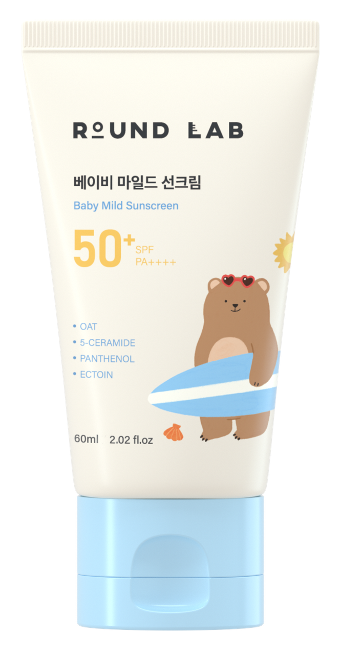 Дитячий сонцезахисний крем ROUND LAB Baby Mild Sunscreen