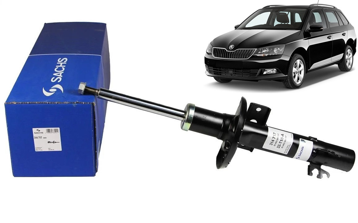 GERMANY 314717 Амортизатор передній Skoda Fabia 3 Шкода Фабія 3 2014-2021 газ-масло